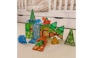 WOOPIE Magnetic Construction Blocks 3D Educational Set Jungle Animals 45pcs.