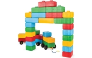 WOOPIE Construction Blocks XXL Set with Car 43 pcs.					