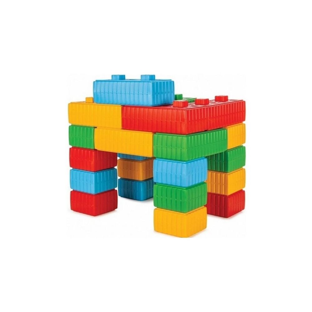 WOOPIE Construction Blocks XXL Set with Car 43 pcs. 