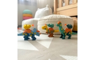 WOOPIE Dinosaurs to Screw 3-Piece Construction Set in a Box + Drill and Screwdriver					