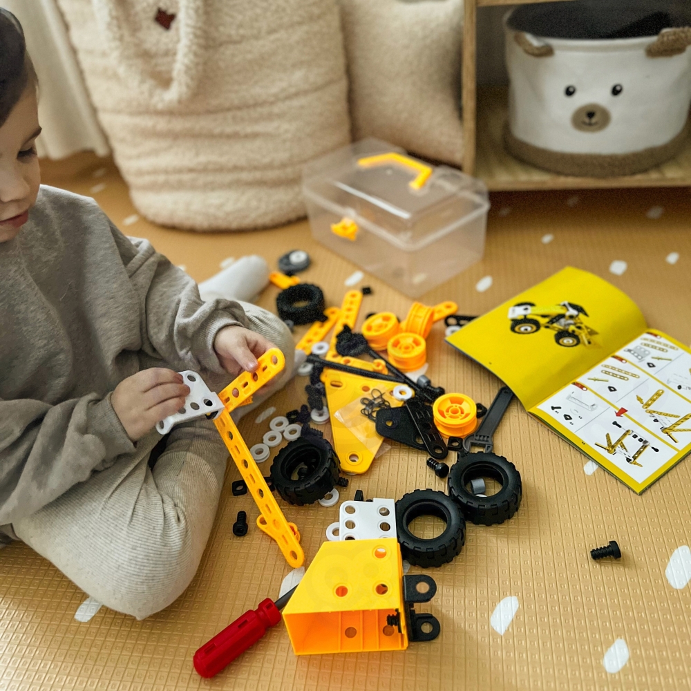 Konstruktorius WOOPIE Vehicles 8-in-1 STEAM kaladėlės-Žaislai, Konstruktoriai, Įvairūs konstruktoriai-e-vaikas