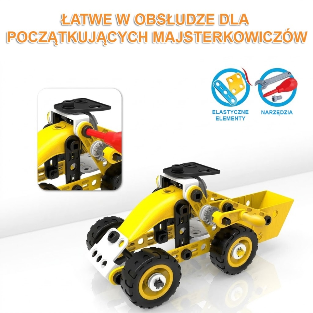 Konstruktorius WOOPIE Vehicles 8-in-1 STEAM kaladėlės-Žaislai, Konstruktoriai, Įvairūs konstruktoriai-e-vaikas