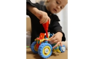 Konstruktorius WOOPIE transporto priemonės 6in1 STEM kaladėlės