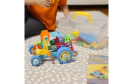 Konstruktorius WOOPIE transporto priemonės 6in1 STEM kaladėlės