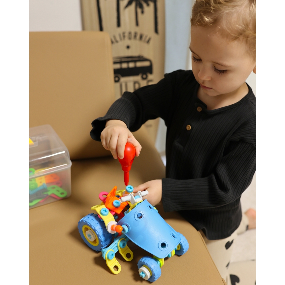 Konstruktorius WOOPIE transporto priemonės 6in1 STEM kaladėlės-Žaislai, Konstruktoriai, Įvairūs konstruktoriai-e-vaikas