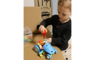 Konstruktorius WOOPIE transporto priemonės 6in1 STEM kaladėlės