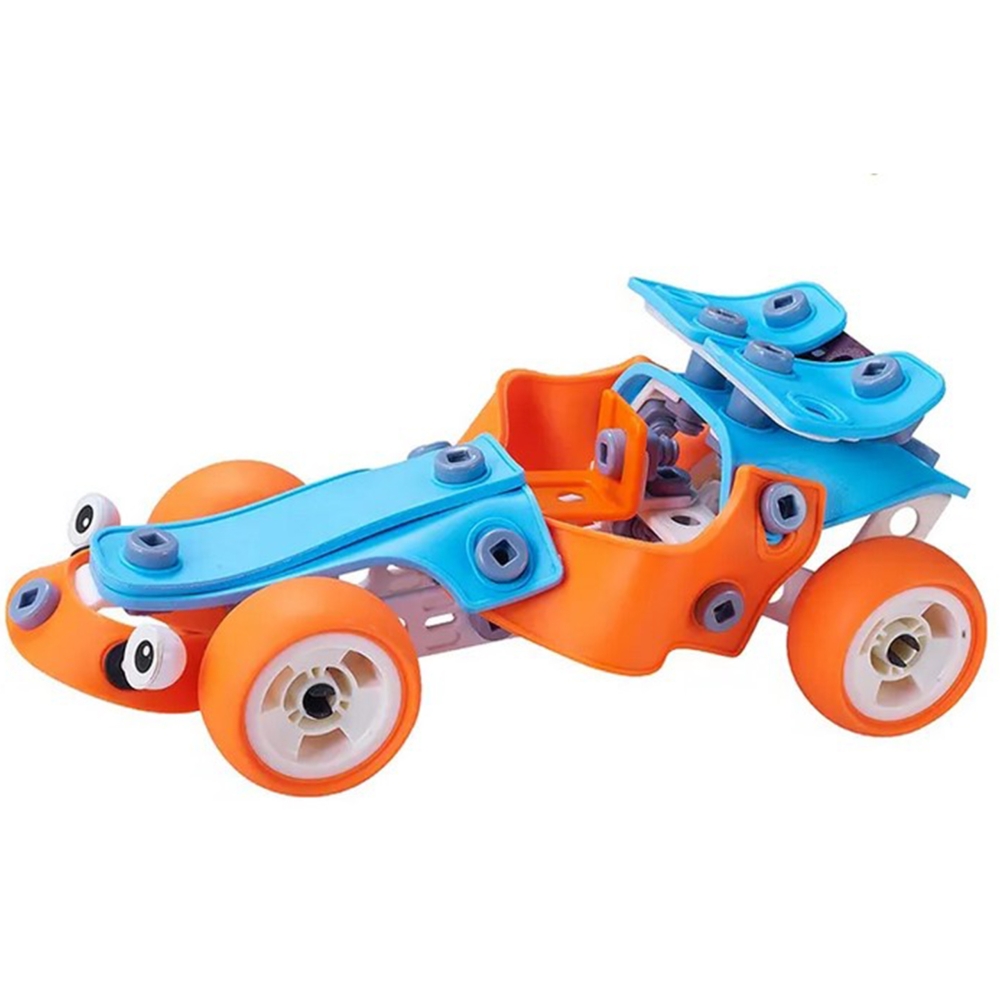 Konstruktorius WOOPIE Transporto priemonių rinkinys 5in1 STEM plytos-Žaislai, Konstruktoriai, Įvairūs konstruktoriai-e-vaikas