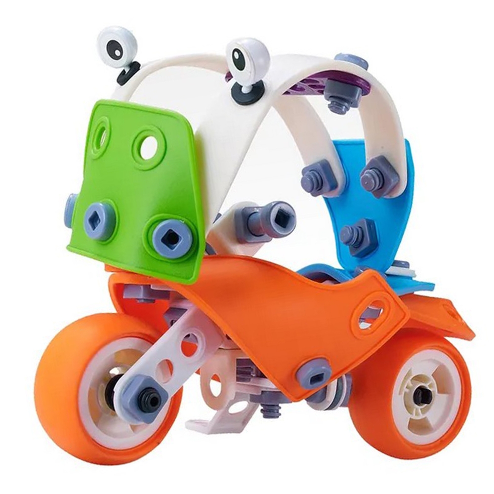 Konstruktorius WOOPIE Transporto priemonių rinkinys 5in1 STEM plytos-Žaislai, Konstruktoriai, Įvairūs konstruktoriai-e-vaikas