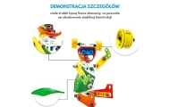 Konstruktorius STEM Transporto priemonės WOOPIE 163 el.