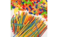 WOOPIE Building Blocks Glowing Straws 400 pcs.					