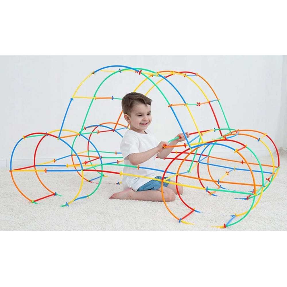 WOOPIE Building Blocks Glowing Straws 400 pcs. 