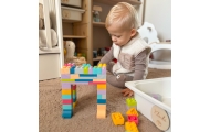 WOOPIE Klocki Soft Blocks Zestaw 99 Elementów w Pudełku