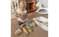 WOOPIE Klocki Soft Blocks Zestaw 99 Elementów w Pudełku