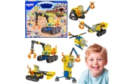 Konstruktorius WOOPIE statybos transporto priemonės, 8 STEAM modeliai-Žaislai, Konstruktoriai, Įvairūs konstruktoriai-e-vaikas