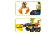 WOOPIE Building Blocks Build Construction Vehicles 8 STEAM Models					