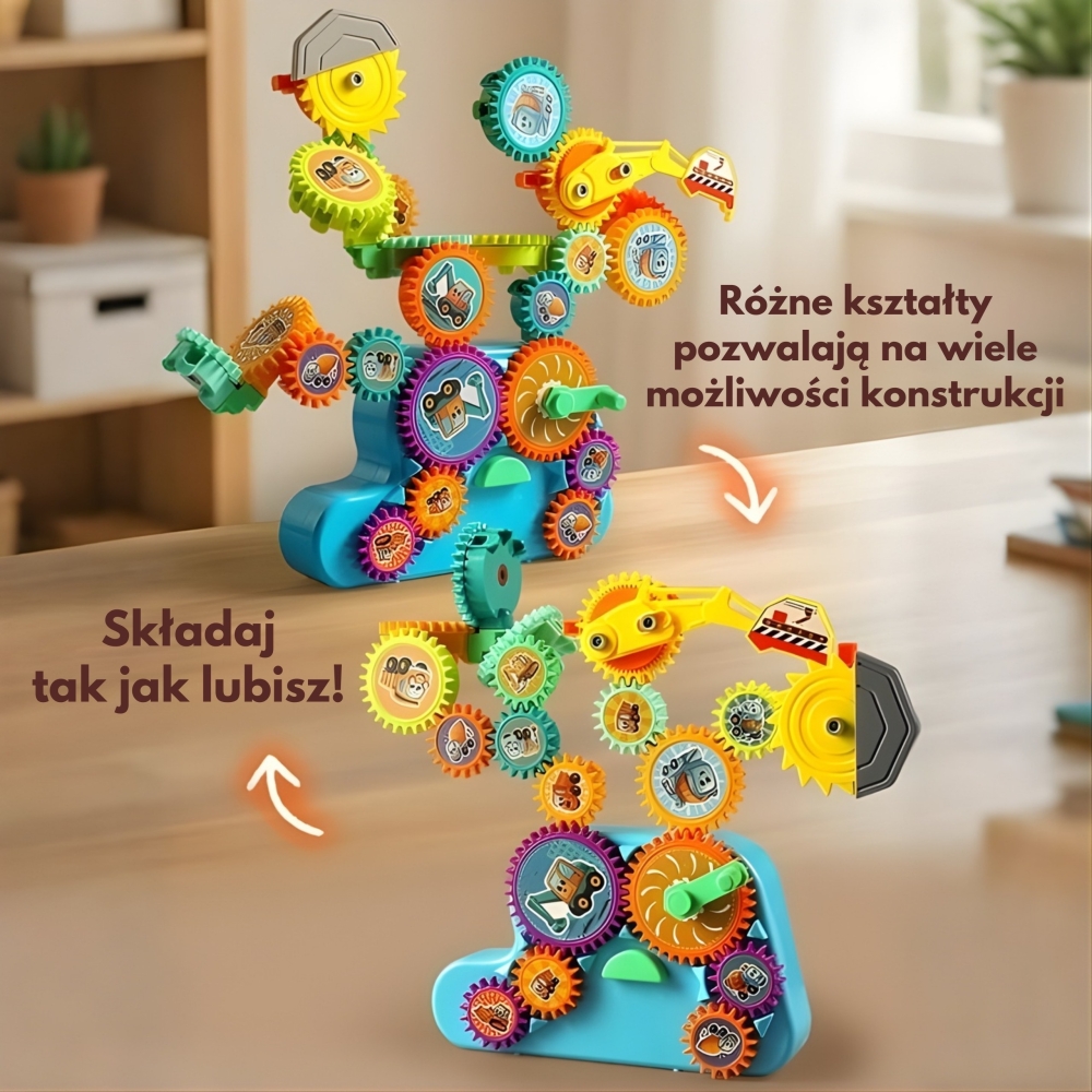 Interaktyvus konstruktorius su krumpliais WOOPIE, 18 el.-Žaislai, Konstruktoriai, Įvairūs konstruktoriai-e-vaikas