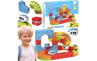 WOOPIE Magic Cube Train Construction Blocks Anti-Gravity Magnetic Track 32 pcs.					