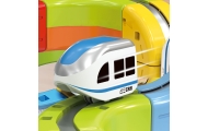 WOOPIE Magic Cube Train Construction Blocks Anti-Gravity Magnetic Track 32 pcs.					