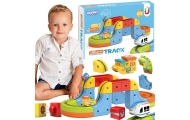 Magnetinių kaladėlių - traukinio trasos rinkinys WOOPIE Magic Cube, 18 vnt-Žaislai, Konstruktoriai, Auto ir transporto žaislai, 