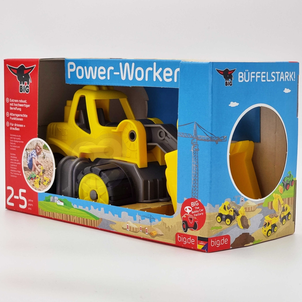 Smėlio automobilis BIG Power Worker Mini krautuvas-Žaislai, Kūdikiams, Žaislai mažyliams (iki 4 m.