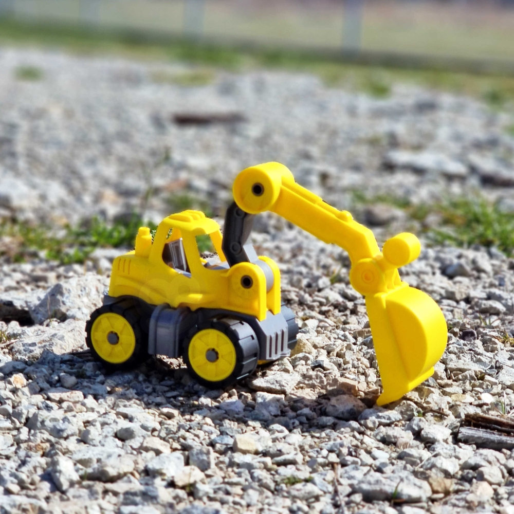 Mini ekskavatorius BIG Power Worker Excavator-Žaislai, Kūdikiams, Žaislai mažyliams (iki 4 m.