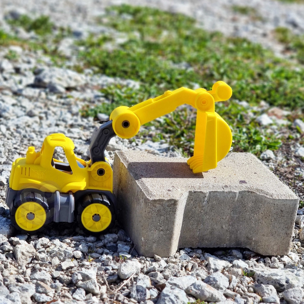 Mini ekskavatorius BIG Power Worker Excavator-Žaislai, Kūdikiams, Žaislai mažyliams (iki 4 m.