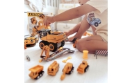 WOOPIE Mega Plac Budowy 5w1 Zestaw XXL do Skręcania DIY