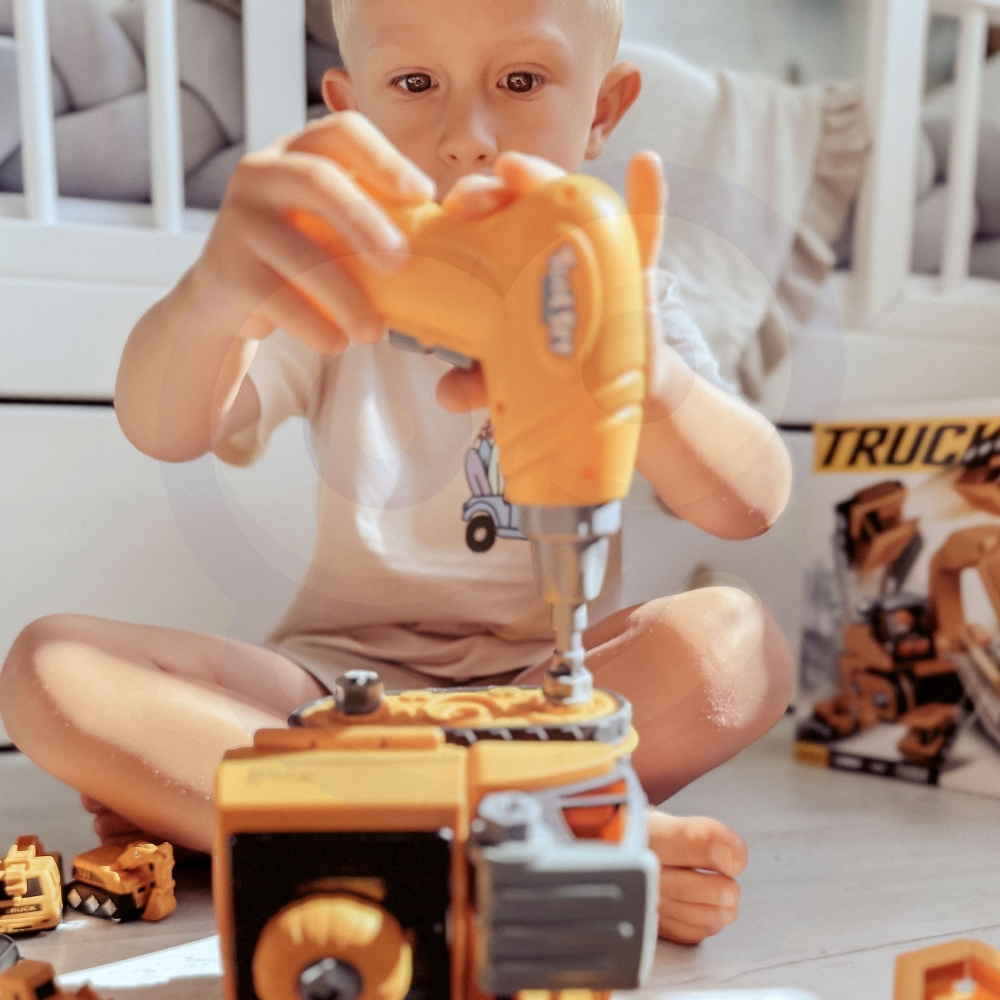 Statybvietė WOOPIE Mega Construction Yard 5-in-1 XXL rinkinys