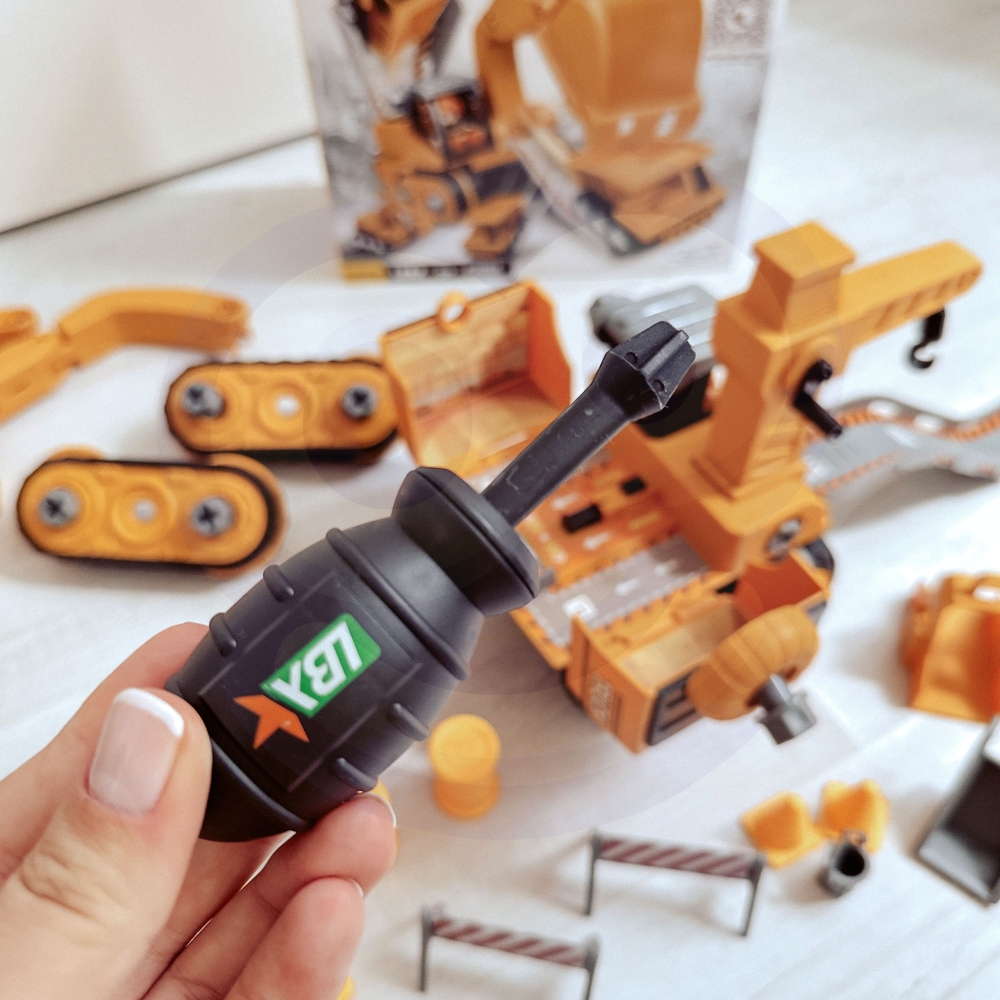 Statybvietė WOOPIE Mega Construction Yard 5-in-1 XXL rinkinys