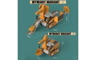 Statybvietė WOOPIE Mega Construction Yard 5-in-1 XXL rinkinys