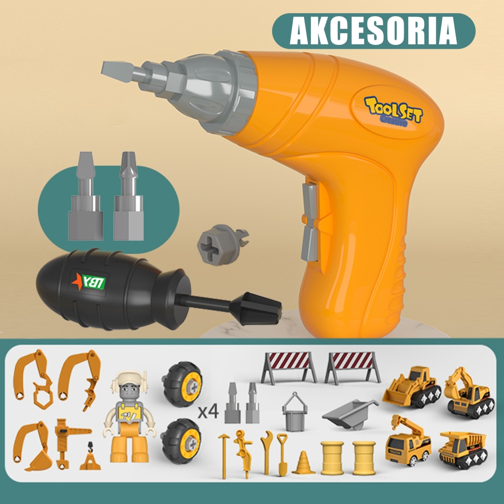 Statybvietė WOOPIE Mega Construction Yard 5-in-1 XXL rinkinys
