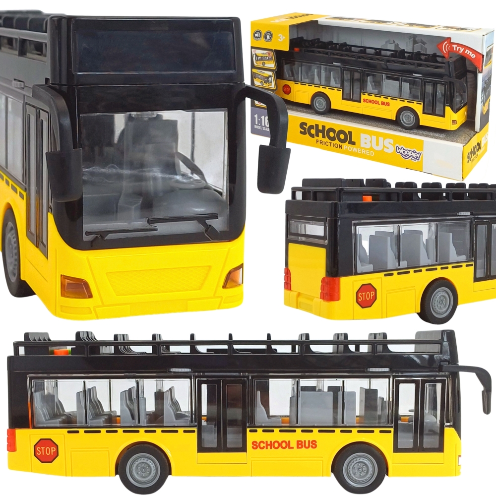 Autobusas su šviesomis ir atidaromomis durimis WOOPIE