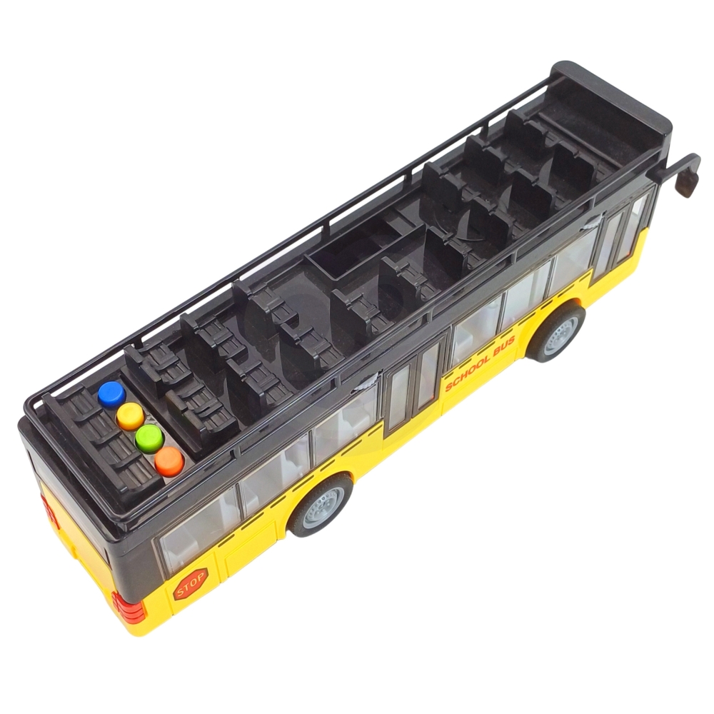 Autobusas su šviesomis ir atidaromomis durimis WOOPIE