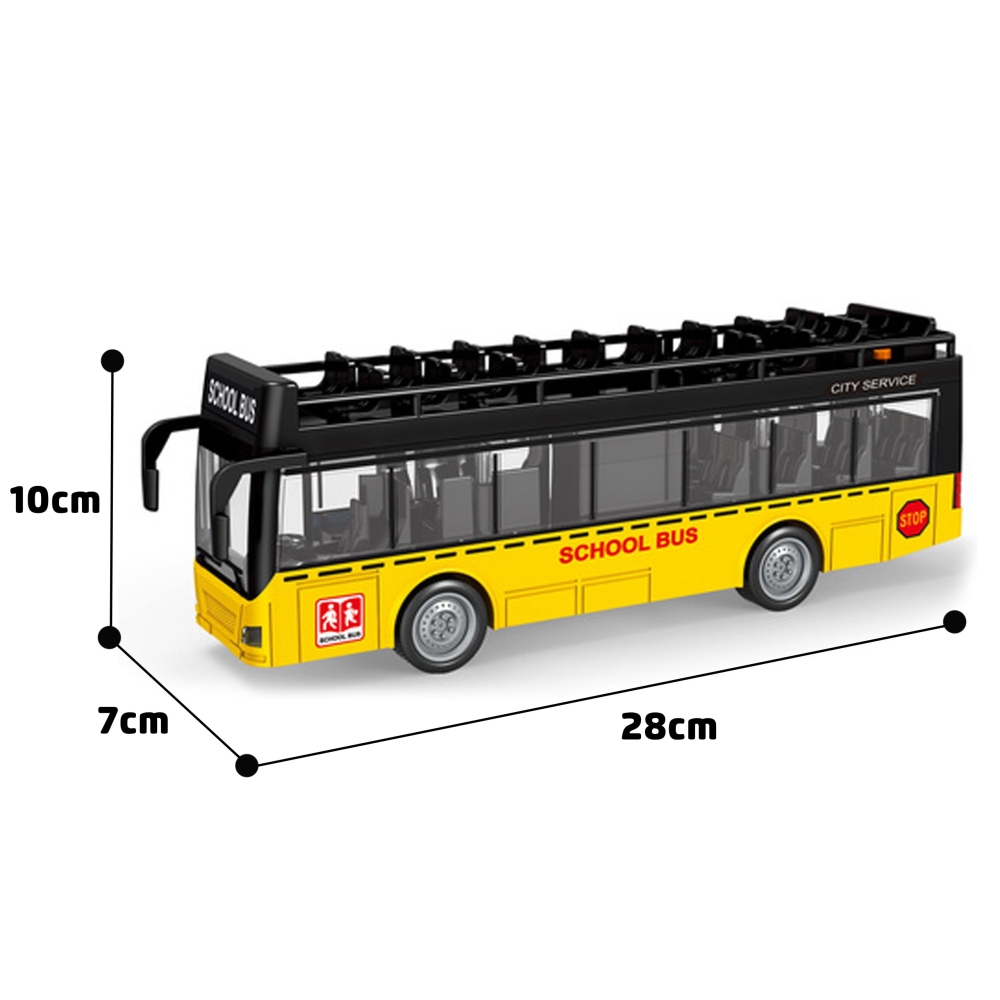 Autobusas su šviesomis ir atidaromomis durimis WOOPIE