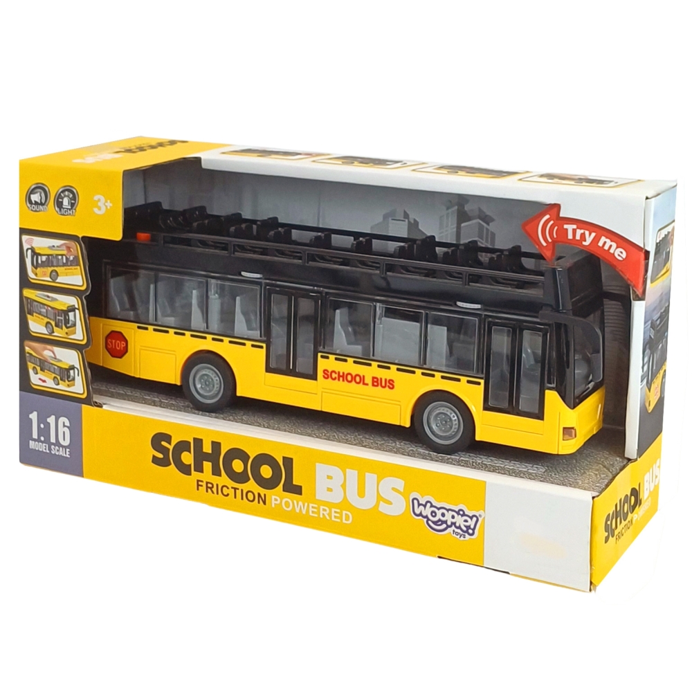 Autobusas su šviesomis ir atidaromomis durimis WOOPIE