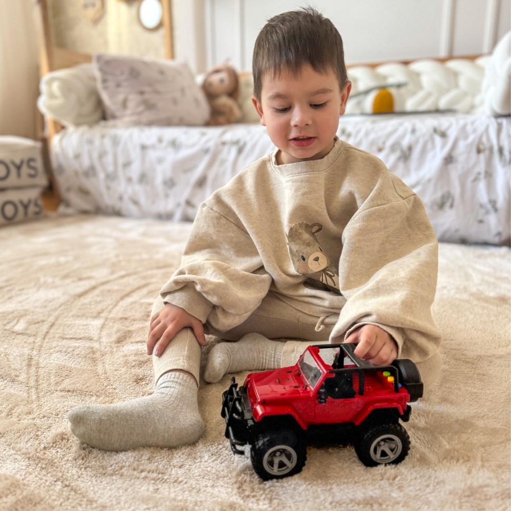 Visureigis džipas WOOPIE su garso ir šviesos efektais-Žaislai, Auto ir transporto žaislai, Mašinos-e-vaikas