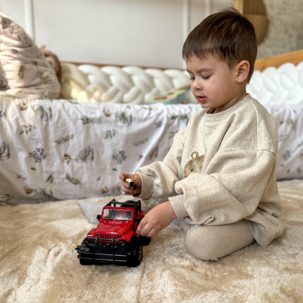 Visureigis džipas WOOPIE su garso ir šviesos efektais-Žaislai, Auto ir transporto žaislai, Mašinos-e-vaikas