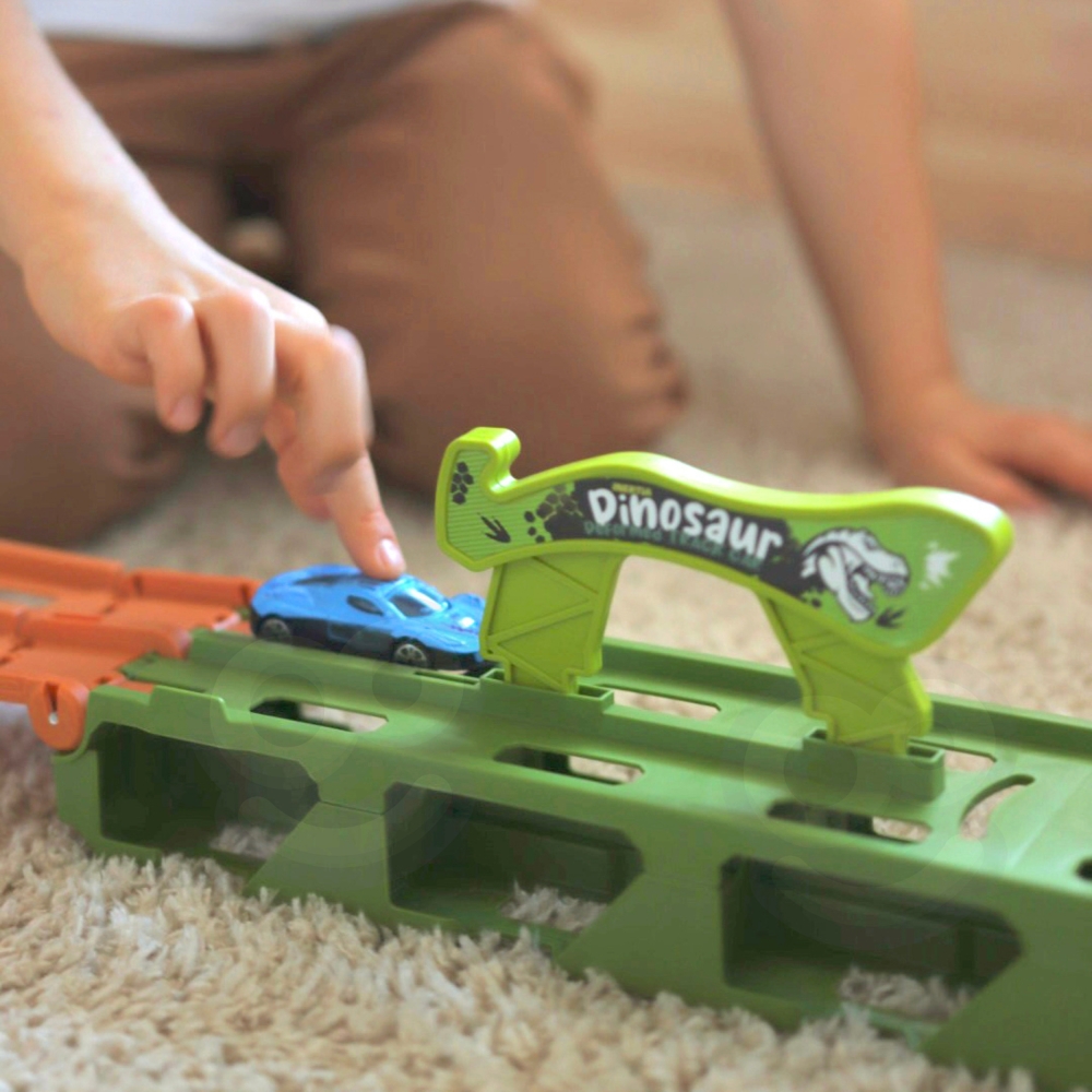 WOOPIE Toy Truck Dinosaur Track 2.1m for Cars