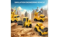 WOOPIE Road Tow Truck Set of 5 Cars - Roadside Assistance