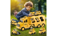 WOOPIE Road Tow Truck Set of 5 Cars - Roadside Assistance