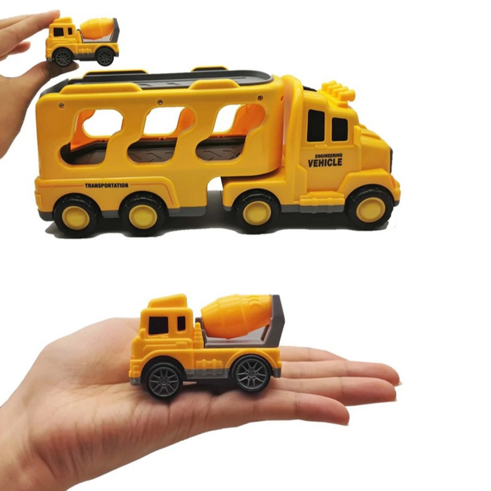 Kelių pagalbos sunkvežimio rinkinys WOOPIE + 5 automobiliai-Žaislai, Auto ir transporto žaislai, Garažai, trasos ir kita, Mašino