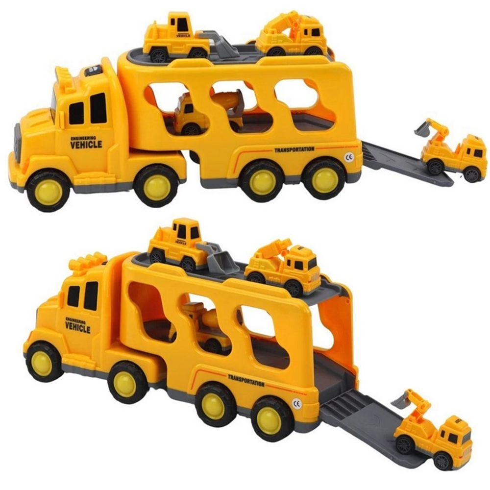 Kelių pagalbos sunkvežimio rinkinys WOOPIE + 5 automobiliai-Žaislai, Auto ir transporto žaislai, Garažai, trasos ir kita, Mašino