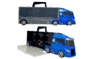WOOPIE Zestaw Cieżarówka Transporter 3w1 Niebieski Policja					