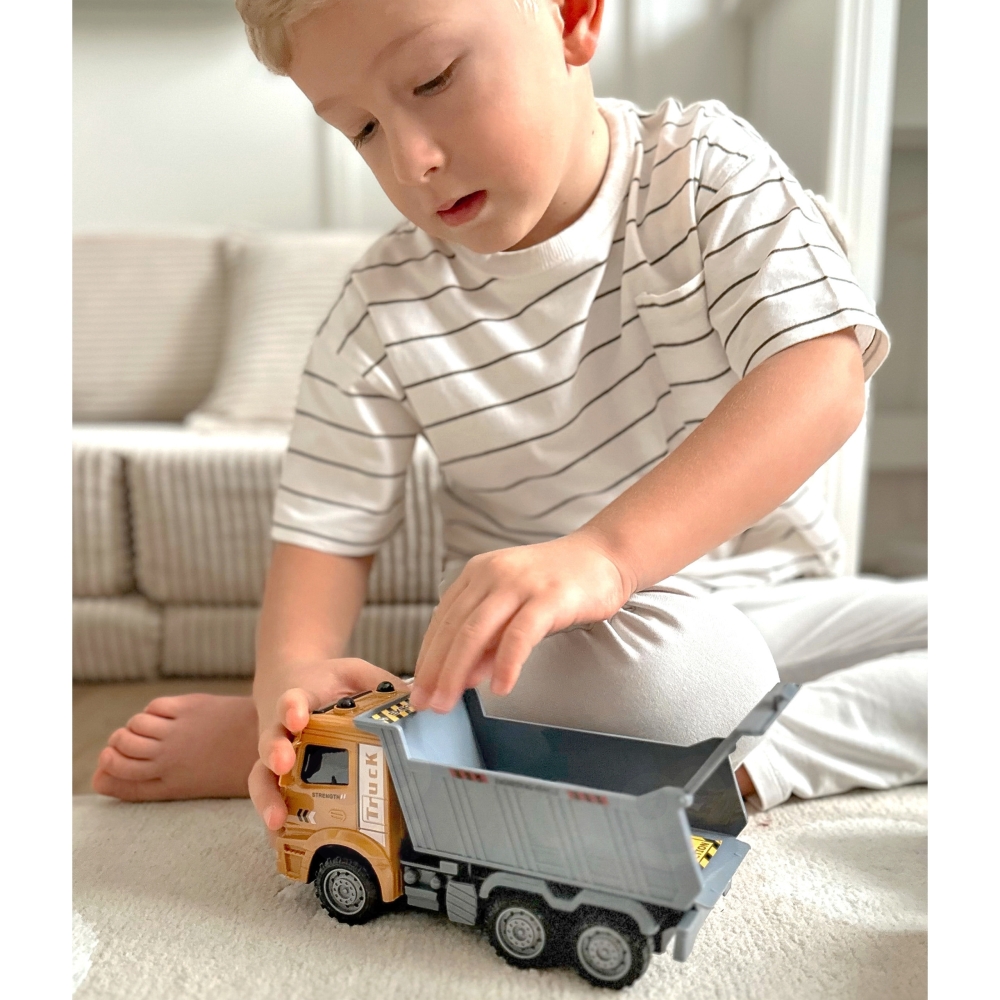WOOPIE didelis rinkinys Construction Cars 6in1