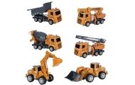 WOOPIE didelis rinkinys Construction Cars 6in1