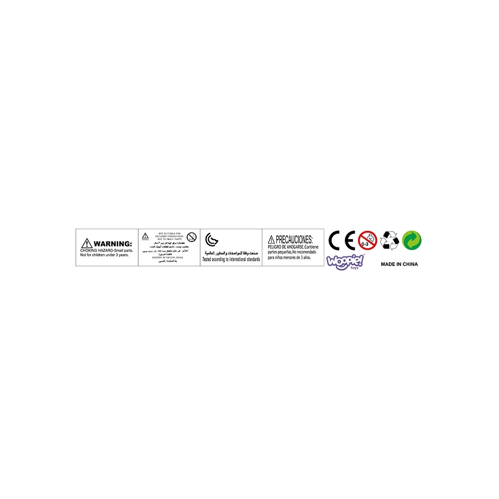 WOOPIE Wielki Zestaw Auta Budowlane 6w1
