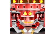 WOOPIE Road Tow Truck Set of 5 Cars - Fire Department