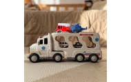 WOOPIE Laweta Drogowa zestaw 5 Aut - Ambulans