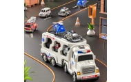 WOOPIE Laweta Drogowa zestaw 5 Aut - Ambulans