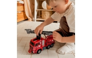 Interaktyvus gaisrinis automobilis WOOPIE su judančiomis kopėčiomis